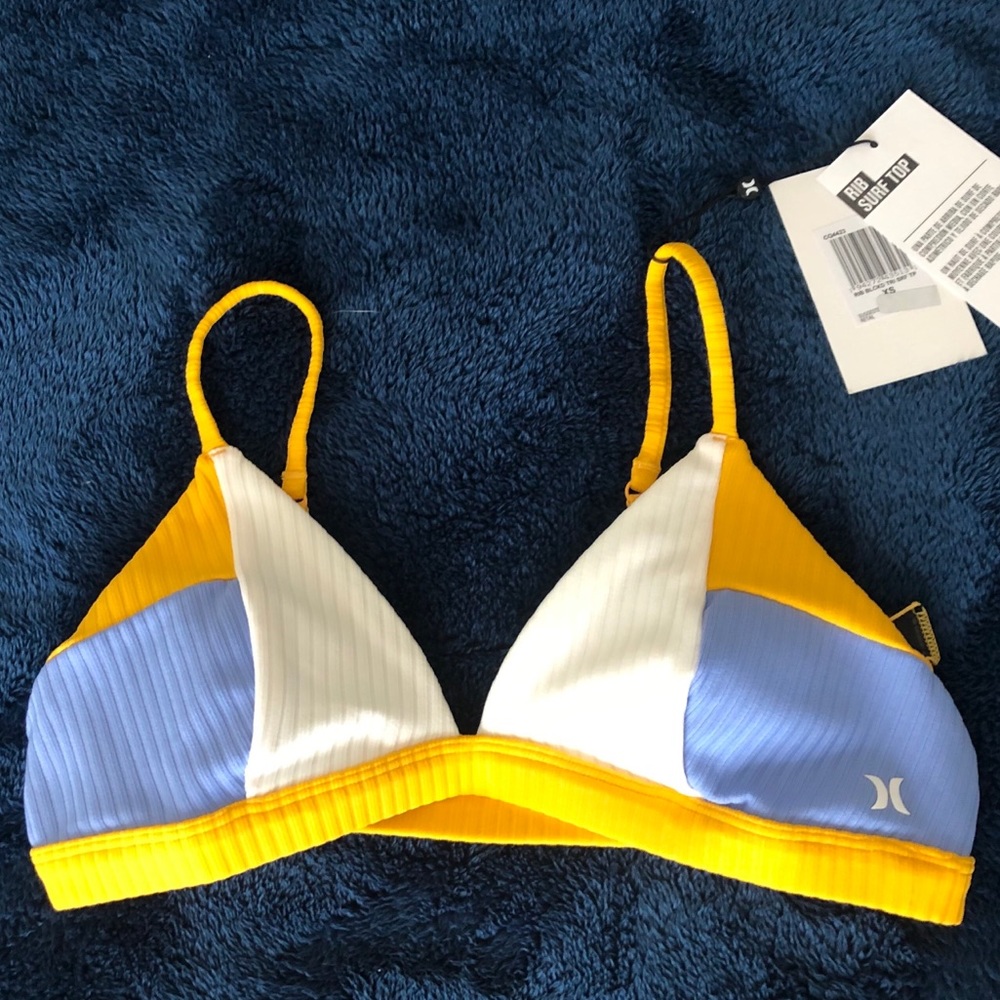 NWT HURLEY RIB SURF TOP